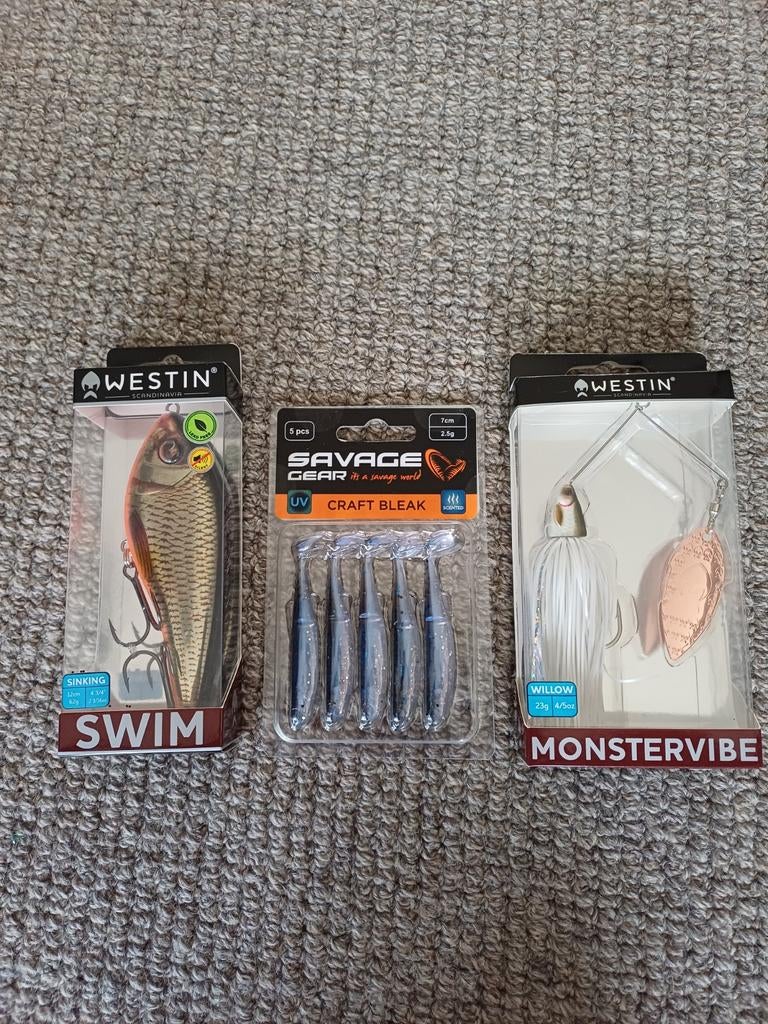 Westin en Savage Gear Kunstaas Set voor Vissen, Ophalen of Verzenden, Nieuw, Kunstaas