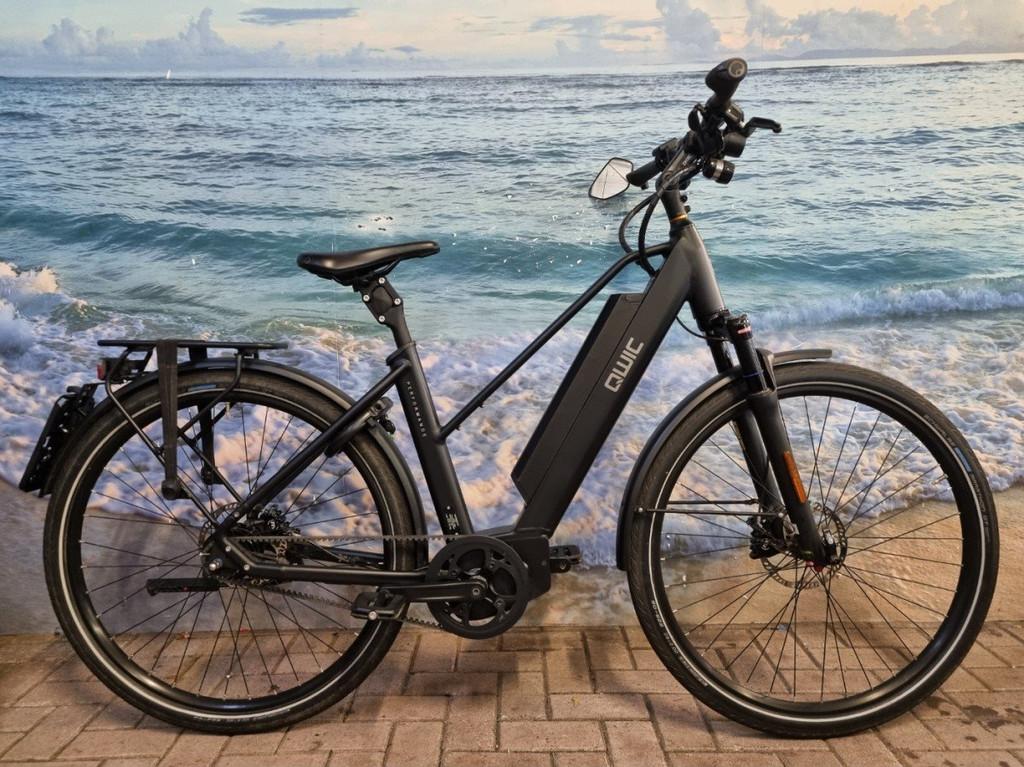 Qwic Ma11 Speed, 6600km, riemaandrijving, 735Wh Mixed Black, Fietsen en Brommers, Elektrische fietsen, Qwic, Gebruikt, -, - 0
-, NL