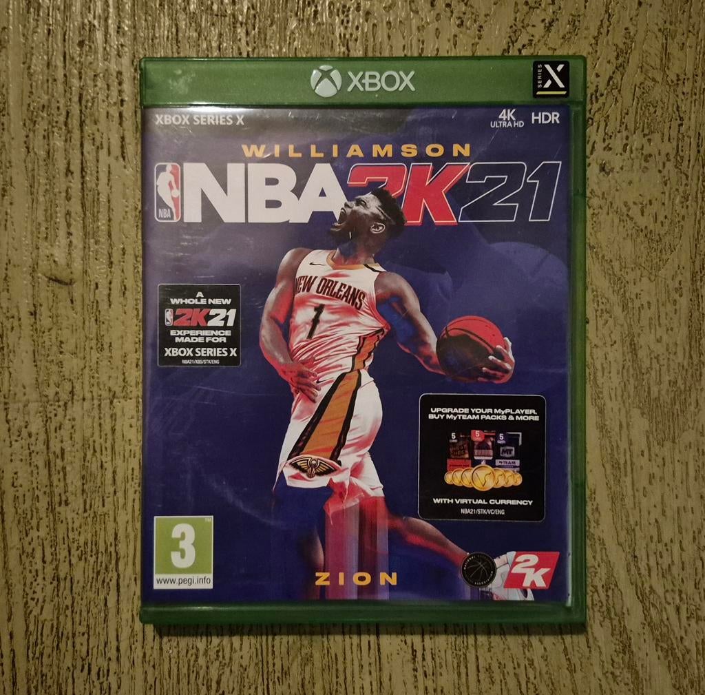 NBA2K21, Ophalen of Verzenden, Zo goed als nieuw