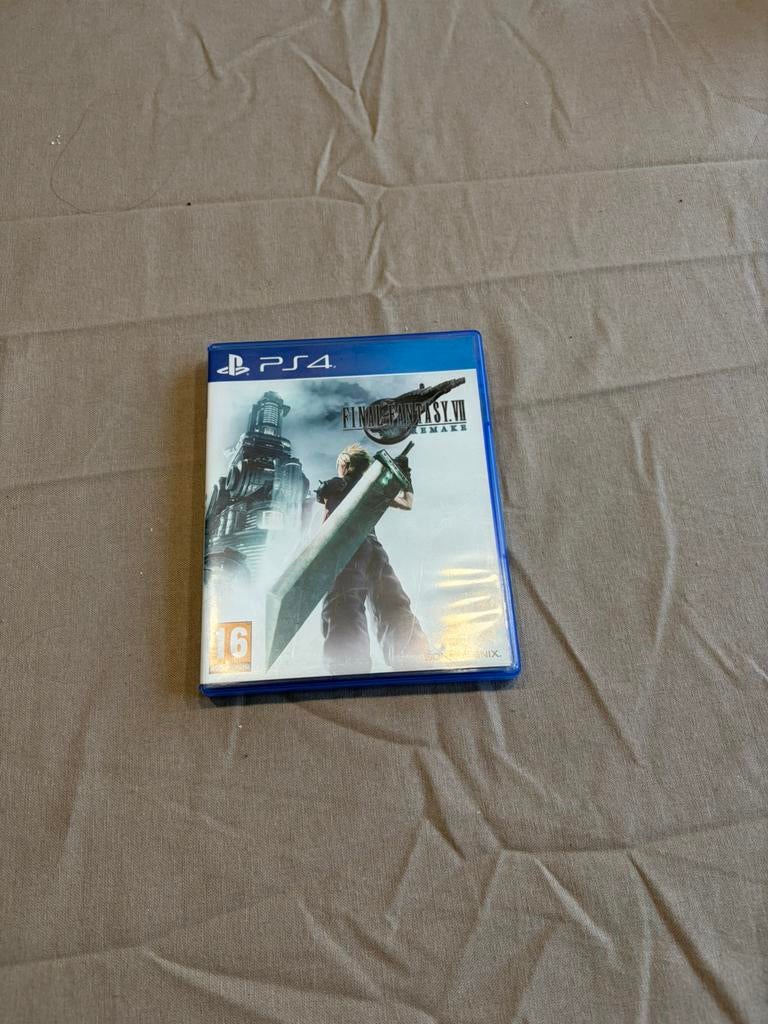 Final Fantasy VII remake, 1 speler, Ophalen of Verzenden, Zo goed als nieuw, Role Playing Game (Rpg)