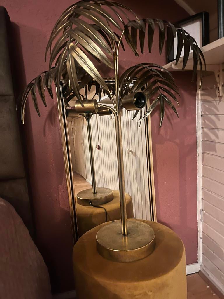 Tafellamp palm, Ophalen, Zo goed als nieuw, 50 tot 75 cm