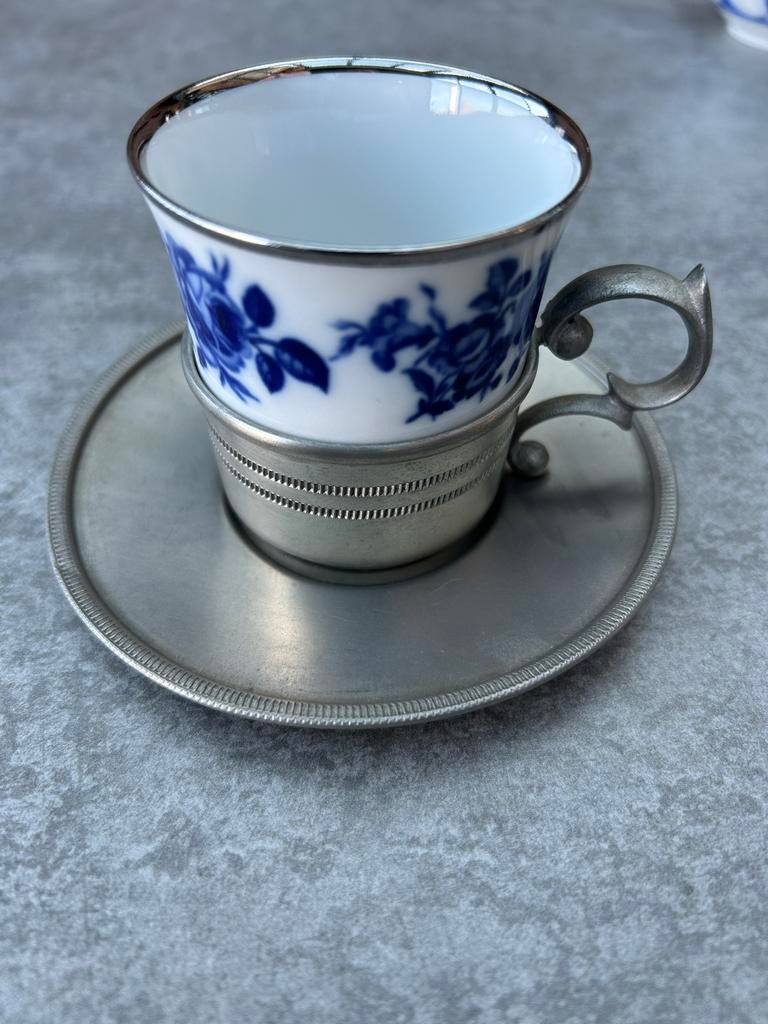 Vintage Bavaria Porseleinen Kop en Schotel, Ophalen of Verzenden