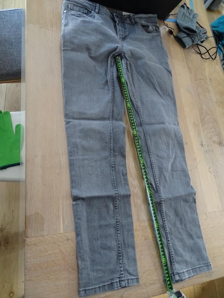 Spijkerbroek maat 40 slim fit, Kleding | Dames, Spijkerbroeken en Jeans, Zo goed als nieuw, W30 - W32 (confectie 38/40), Grijs