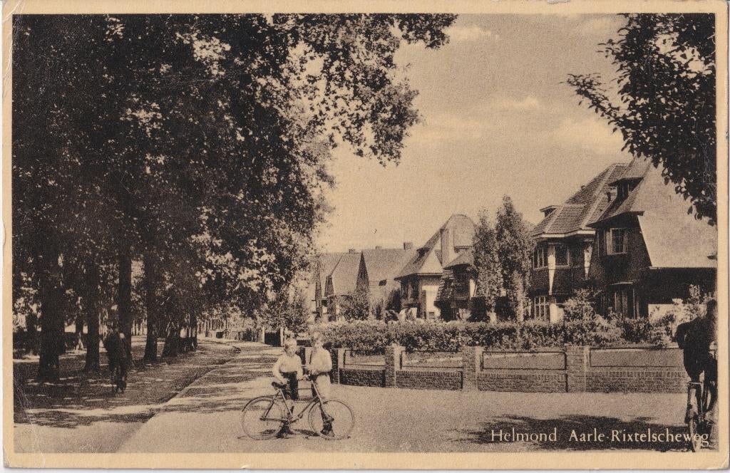 AK HELMOND -Aarle Rixtelscheweg 1951, Verzenden, 1940 tot 1960, Gelopen, Noord-Brabant