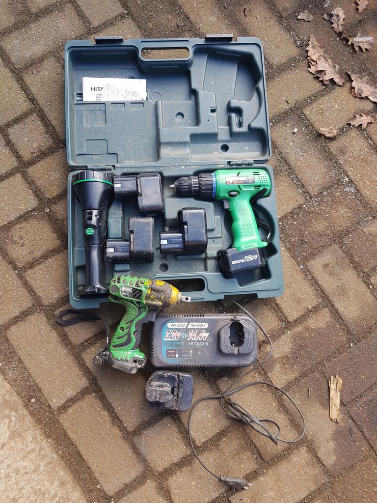 Hitachi gereedschap, Ophalen, Gebruikt, Boormachine