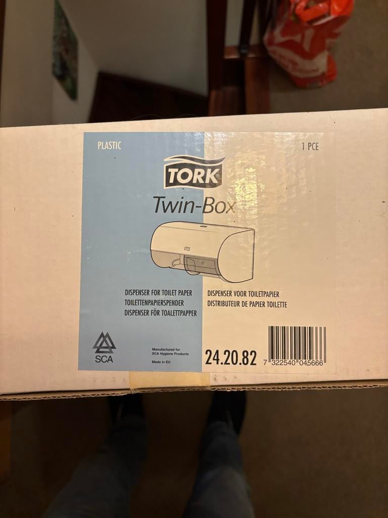 Nieuwe Tork Twin-box (per stuk ptijs), Ophalen of Verzenden, Nieuw, Toilet