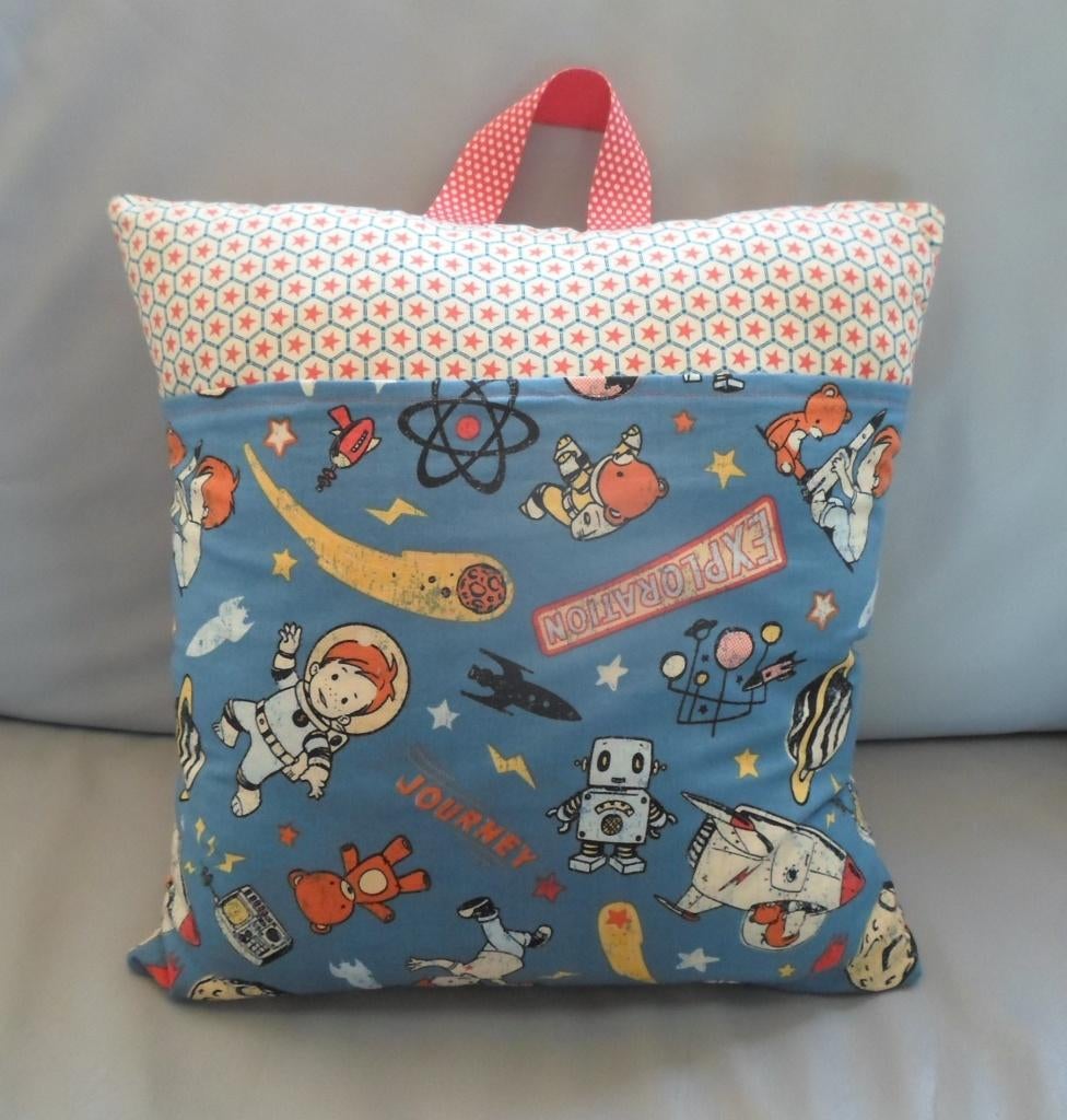 Space Age Kussen Vintage, Verzamelen, Retro, Huis en Inrichting, Ophalen of Verzenden