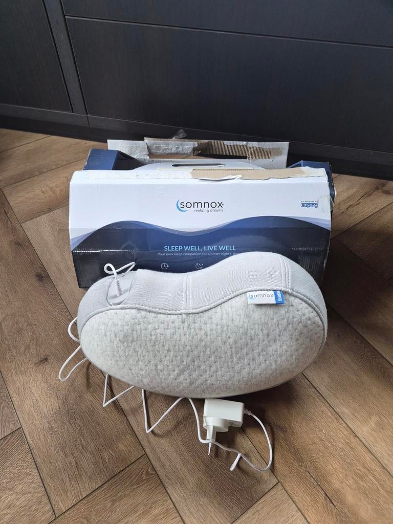 Somnox 1 Slaaprobot - Zo goed als nieuw! 1x gebruikt, Eenpersoons, Ophalen of Verzenden, Zo goed als nieuw, Kussen