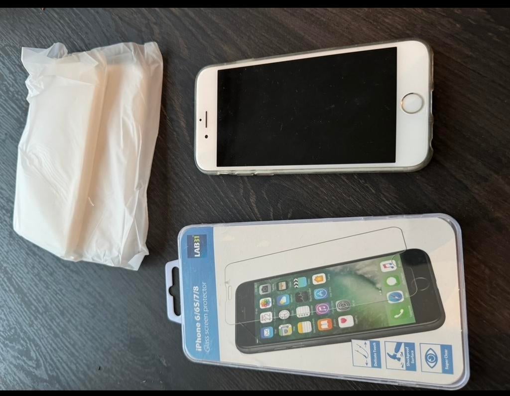 iPhone 6S, Telecommunicatie, Mobiele telefoons | Apple iPhone, Ophalen, Gebruikt, Wit, 64 GB