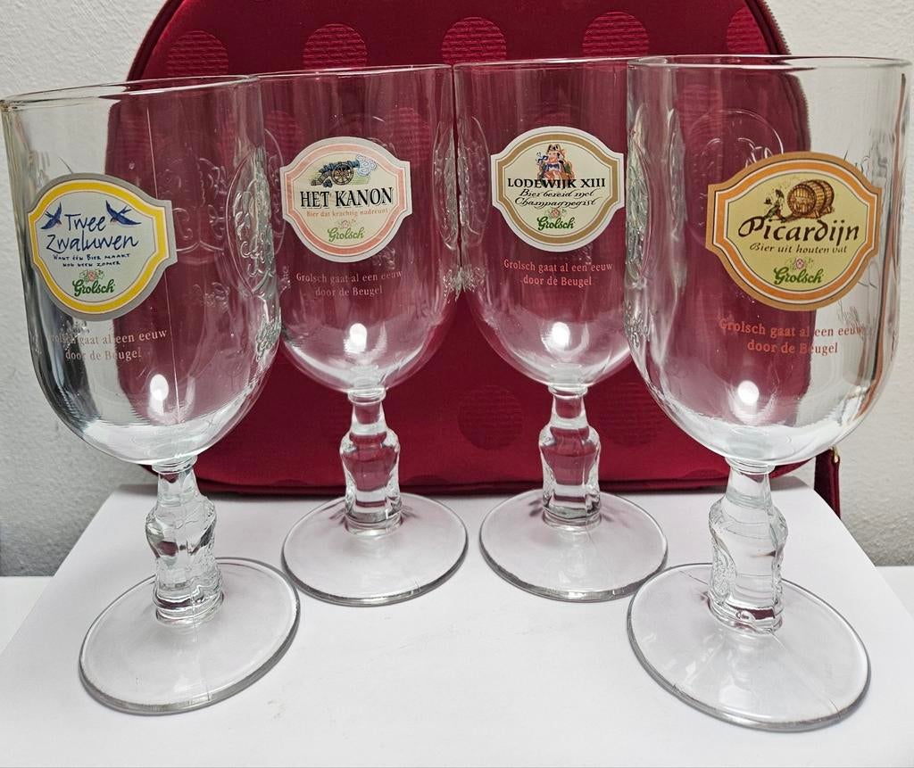 Grolsch Set - Pardijn, Kanon, Lodewijk XIII,  Twee Zwaluwen, Verzamelen, Ophalen of Verzenden, Zo goed als nieuw