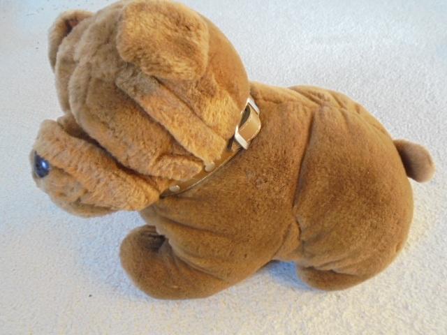 Zachte Pluche Hond Shar Pei, Ophalen of Verzenden, Zo goed als nieuw, Hond