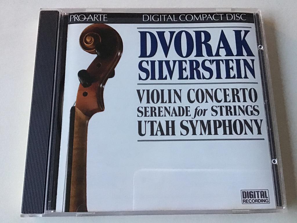 Dvorak violin concerto Utah Symphony / Joseph Silverstein, Ophalen of Verzenden, Modernisme tot heden, Zo goed als nieuw, Orkest of Ballet