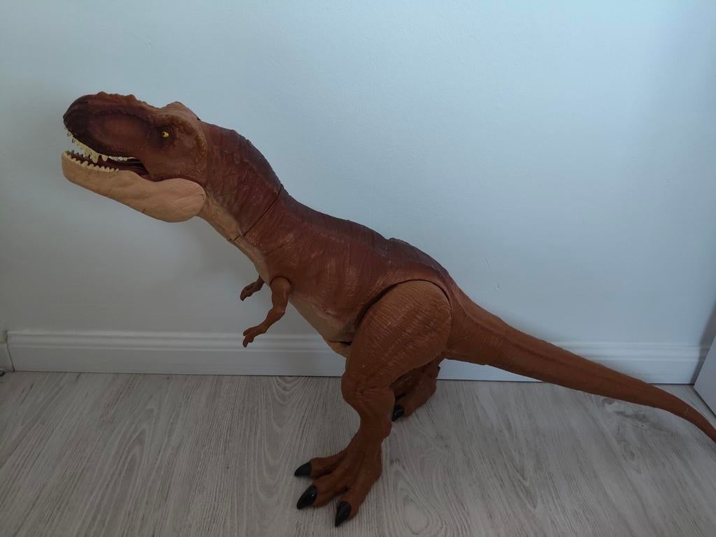 T-rex dinosaurus, Ophalen, Gebruikt, Jongen