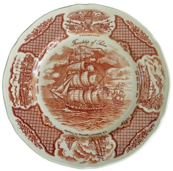 Fair Winds Historical Scenes Gebakstel Chinees Export, Coolsingel 104, 3011 AG Rotterdam, Netherlands, Verzenden, Zo goed als nieuw