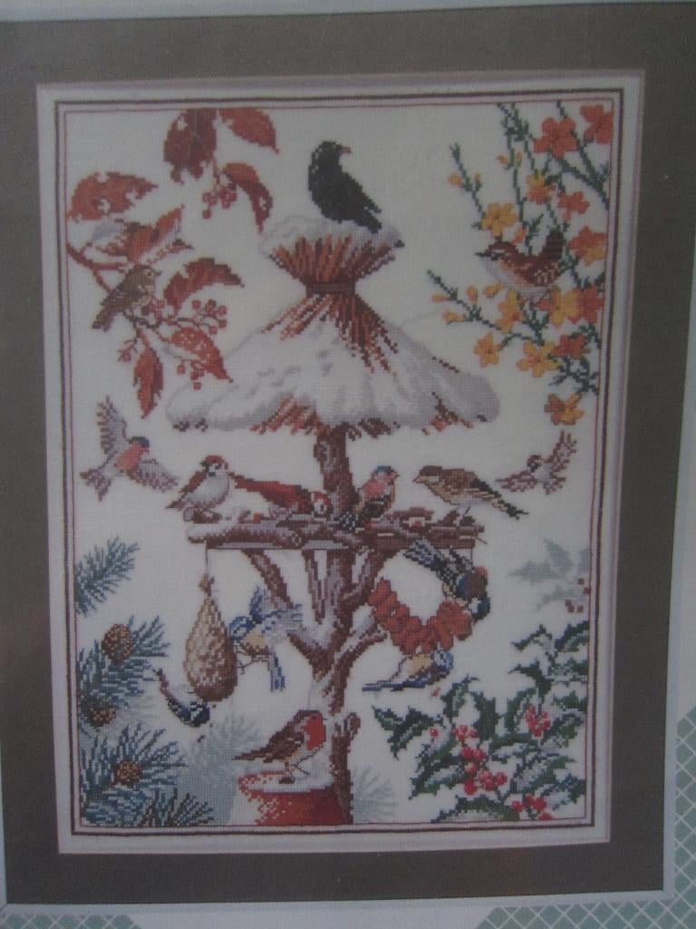 borduurpatroon roodborstje uilen eekhoorns Vera de Muis hert, Ophalen of Verzenden, Zo goed als nieuw, Handborduren, Patroon