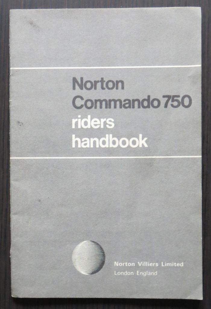 Norton Commando 750 Riders Handbook - 1968 (reprint), Motoren, Verzenden, Overige merken