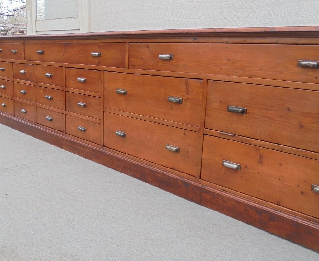 Super grote ladekast winkelkast apothekerskast  keukeneiland, Ophalen of Verzenden