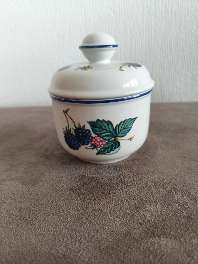 Villeroy en Boch Malaga Blackberries confiture pot, Ophalen of Verzenden, Zo goed als nieuw