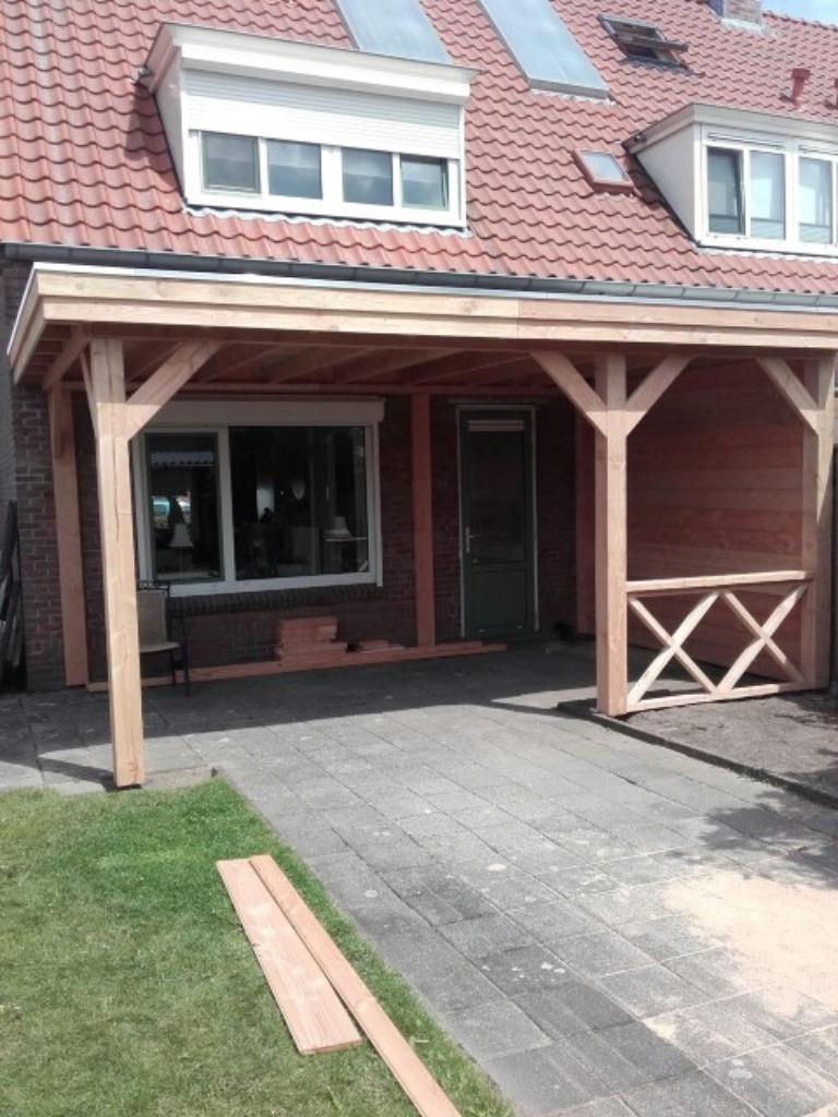 LUXE Douglas houten overkapping – maatwerk bouwpakket, Ophalen of Verzenden, Nieuw, Veranda