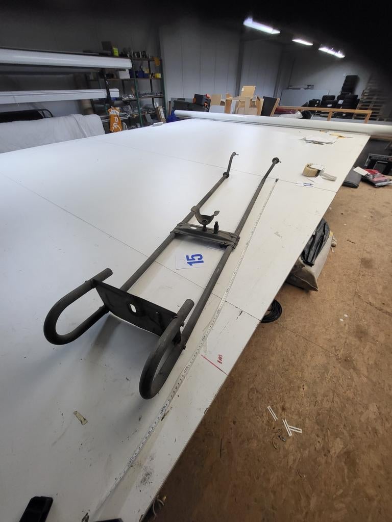 Reservewielhouder AL-KO EH1C 145 tot 185 cm, Ophalen of Verzenden, Gebruikt