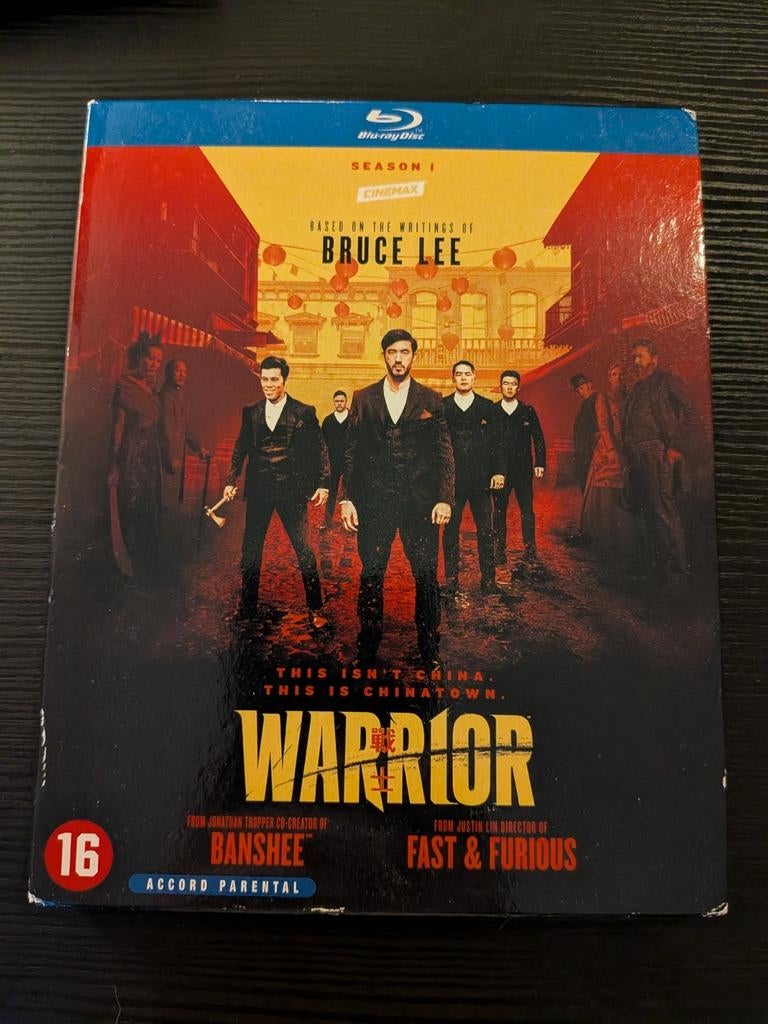 Warrior seizoen/season 1 Blu Ray, Cd's en Dvd's, Ophalen of Verzenden, Zo goed als nieuw, Tv en Series