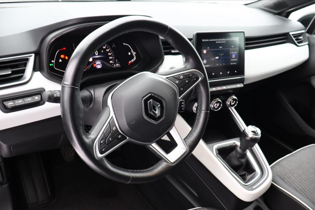 Renault Clio 1.0 2023 | 23dkm | navi | camera | zuinig, Auto's, Renault, Voorwielaandrijving, Leder en Stof, Bedrijf, 3 cilinders