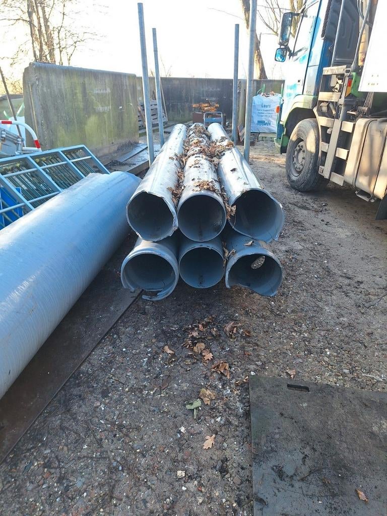 Pvc buizen duiker pijp, Ophalen, Pvc, 80 mm of meer