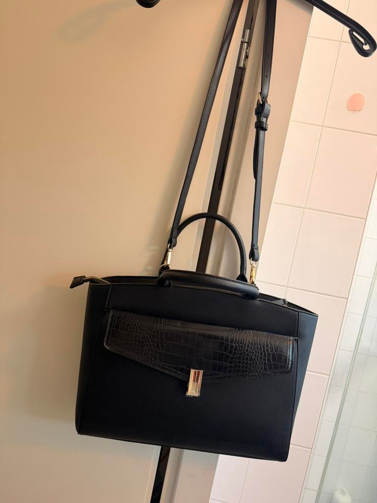 Laptop tas Anna Field, Ophalen of Verzenden, Zo goed als nieuw, Bruin, Overige typen