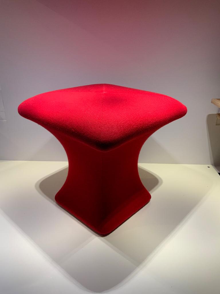 Space Age Mushroom Krukje Poef Clemens Claessen?, Huis en Inrichting, Krukjes, Ophalen of Verzenden, Gebruikt, Overige materialen