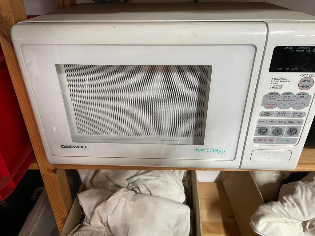 Daewoo magnetron, Ophalen, Gebruikt, Magnetron, Draaiplateau