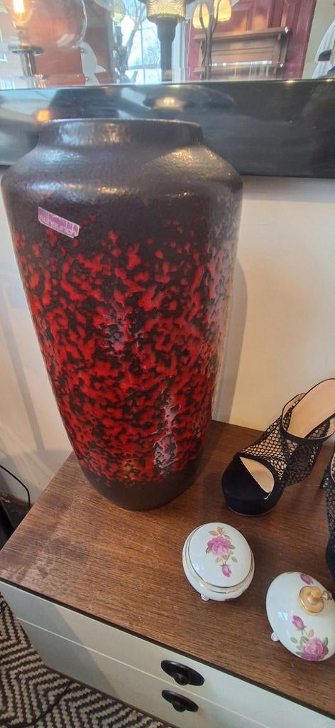 Vintage Grote West Germany Vaas, Huis en Inrichting, Woonaccessoires | Vazen, Scheurich, Gebruikt, Info@scheurich.de, Aardewerk of Porselein