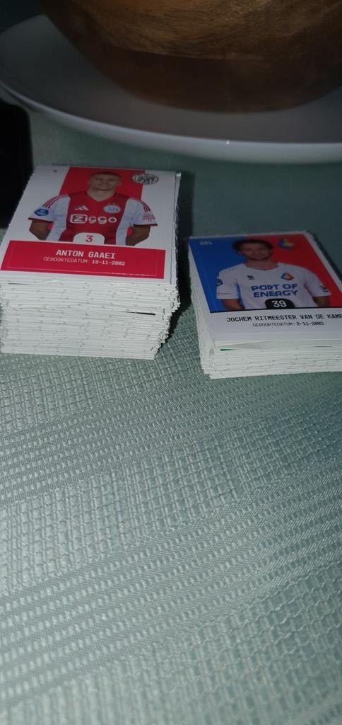 Voetbalplaatjes PLUS ruilen., Verzenden, Nieuw, Overige binnenlandse clubs, Poster, Plaatje of Sticker