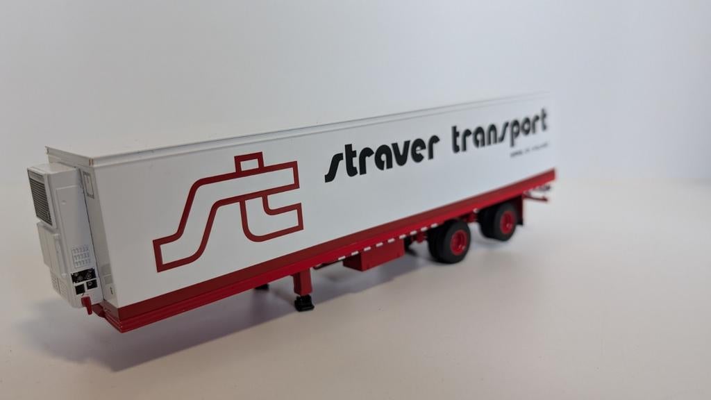 Wsi koel oplegger Straver transport, Ophalen of Verzenden, Zo goed als nieuw, Bus of Vrachtwagen, Wsi