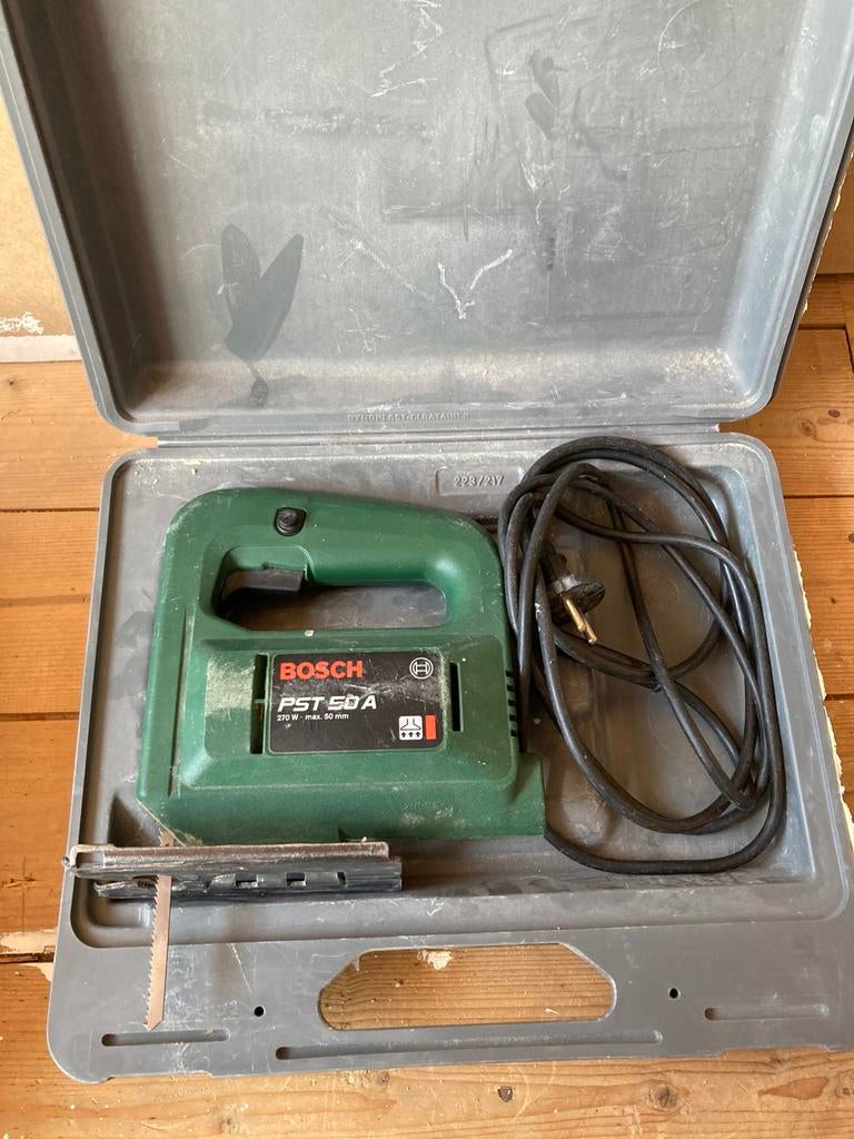 Bosch PST decopeerzaag, Decoupeerzaag, Ophalen of Verzenden, Zo goed als nieuw, 30 tot 70 mm