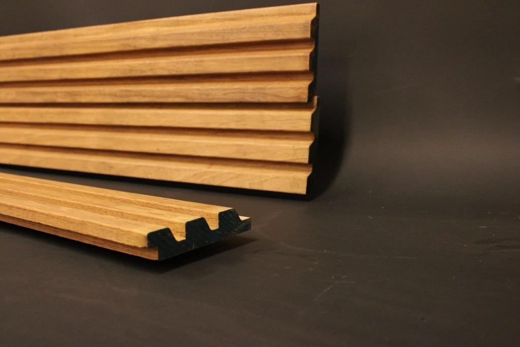 Ayous frake gevelbekleding channelsiding deens rabat rhombus