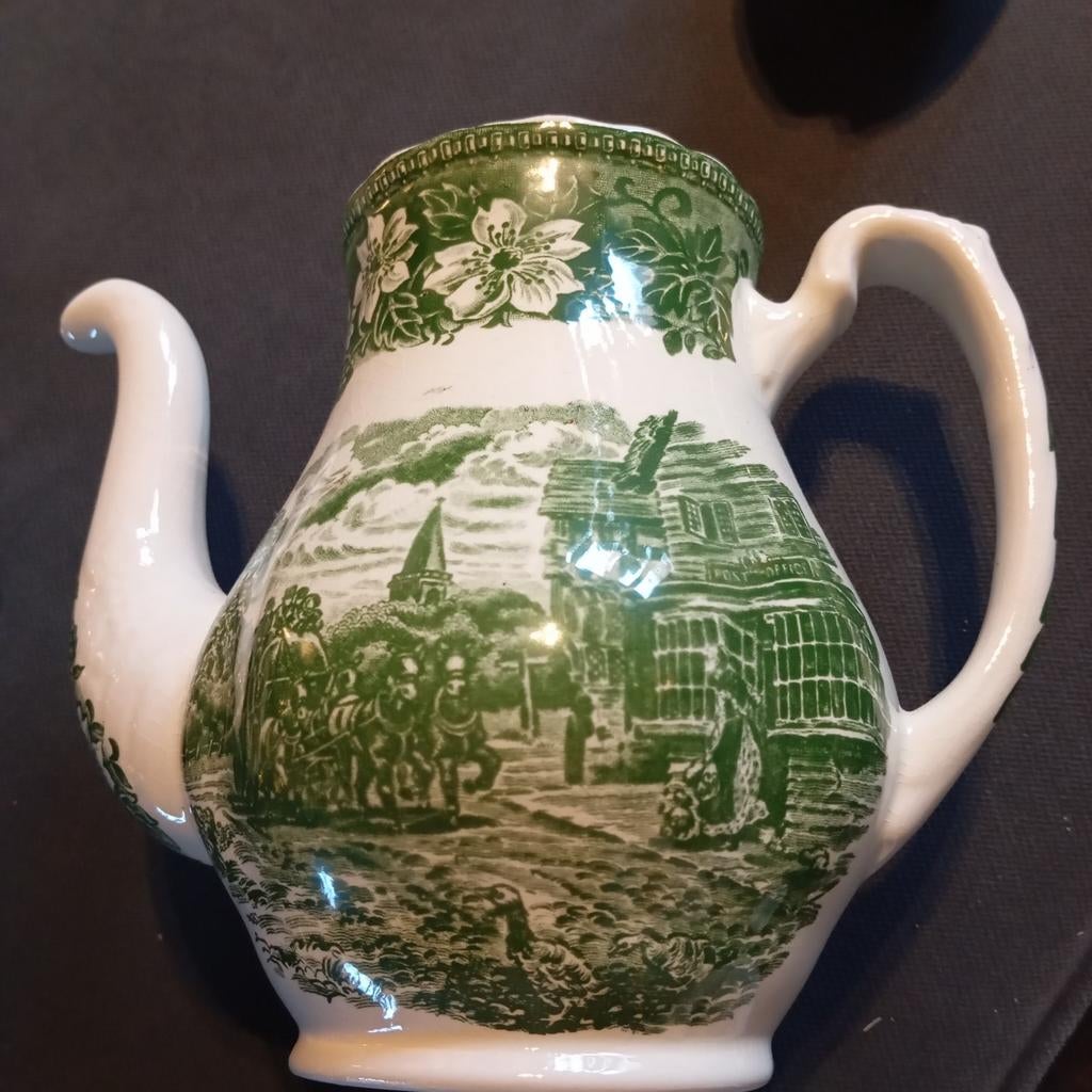 W.H.Grinolley and Co theepot, Ophalen