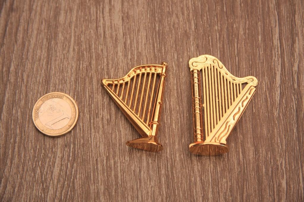 miniatuur harp gebr bij Steiff alleen kleinste, Ophalen of Verzenden, Zo goed als nieuw, Poppenhuis