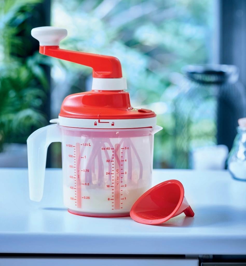 Tupperware DuoChef / Speedy Chef/ Easy Mix / Maatbeker Nieuw, Ophalen of Verzenden, Nieuw, Rood, Overige typen