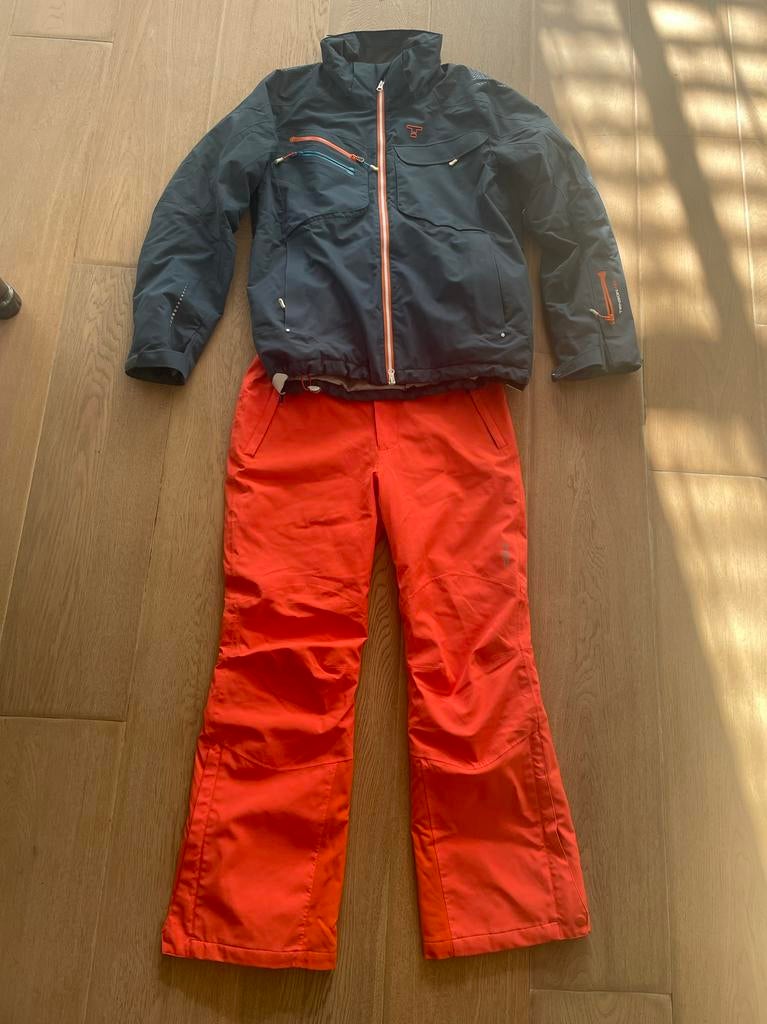 Tenson ski-jas L + CMP oranje skibroek 50, Kleding | Heren, Wintersportkleding, Ophalen of Verzenden, Gedragen, Maat 52/54 (L)