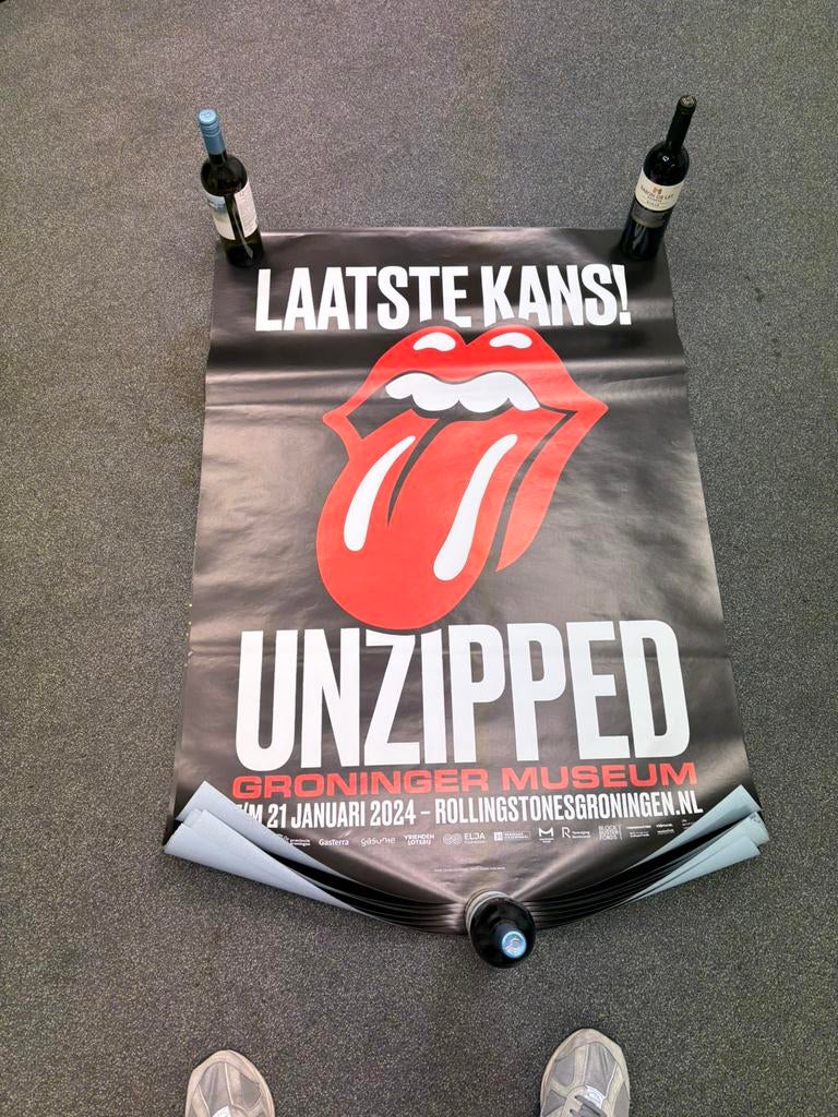 The Rolling Stones, Ophalen of Verzenden, Deurposter of groter, Muziek