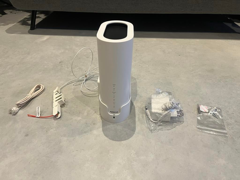 Nieuwe Nokia modem voor Delta glasvezel, Ophalen, Nieuw, Router met modem