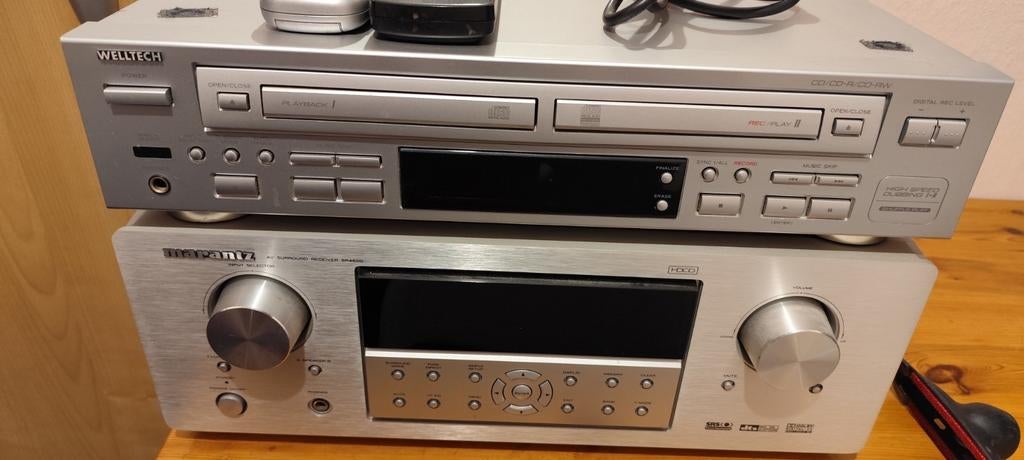 Marantz Versterker, DVD Speler & Speakers - Alles in 1!, Audio, Tv en Foto, Versterkers en Receivers, Ophalen, Gebruikt, Marantz