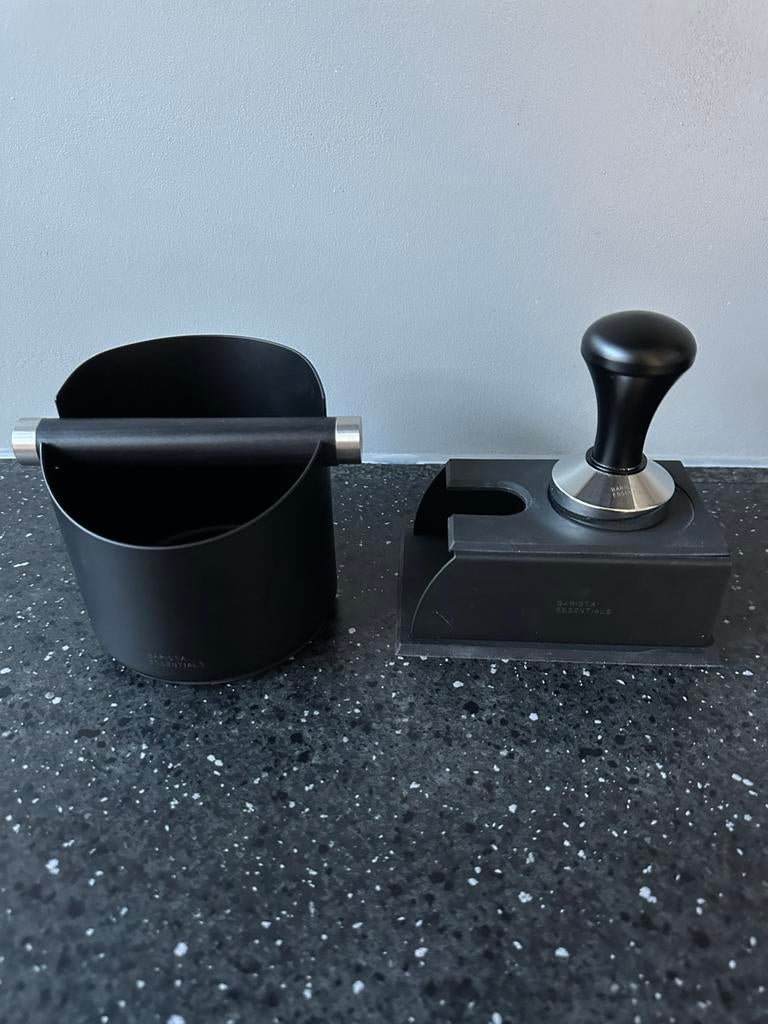 Barista Essentials Tamper en een tamper station !!, Ophalen of Verzenden, Zo goed als nieuw