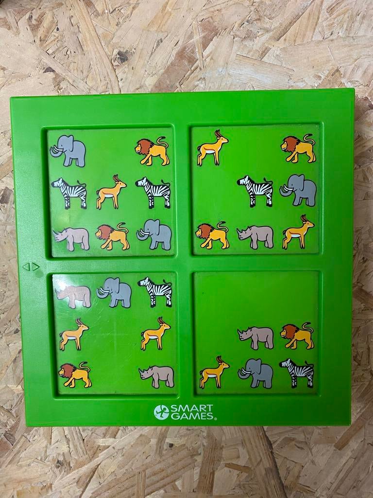 Smart Games Safari hide en seek Puzzel - Educatief Speelgoed, Ophalen of Verzenden, Gebruikt, Jongen of Meisje