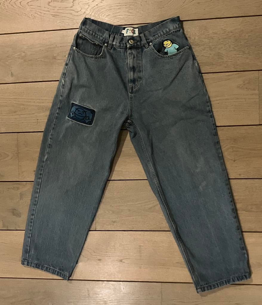 Baggy F*CE Money pants jeans, Ophalen of Verzenden, Zo goed als nieuw, Maat 46 (S) of kleiner, Blauw