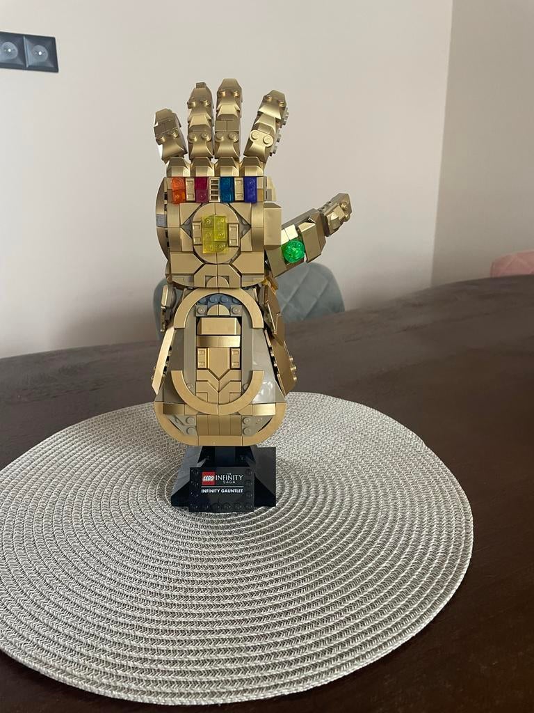 Lego Thanos Infinity Gauntlet - Gouden Handschoen, Ophalen of Verzenden, Zo goed als nieuw, Lego