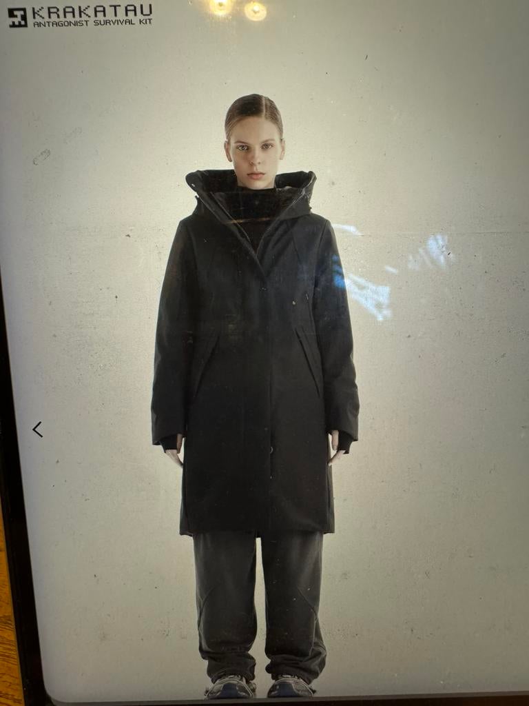 Nieuwe krakatau dames Gaia winterjas mt xl, Ophalen, Nieuw, Maat 46/48 (XL) of groter, Blauw