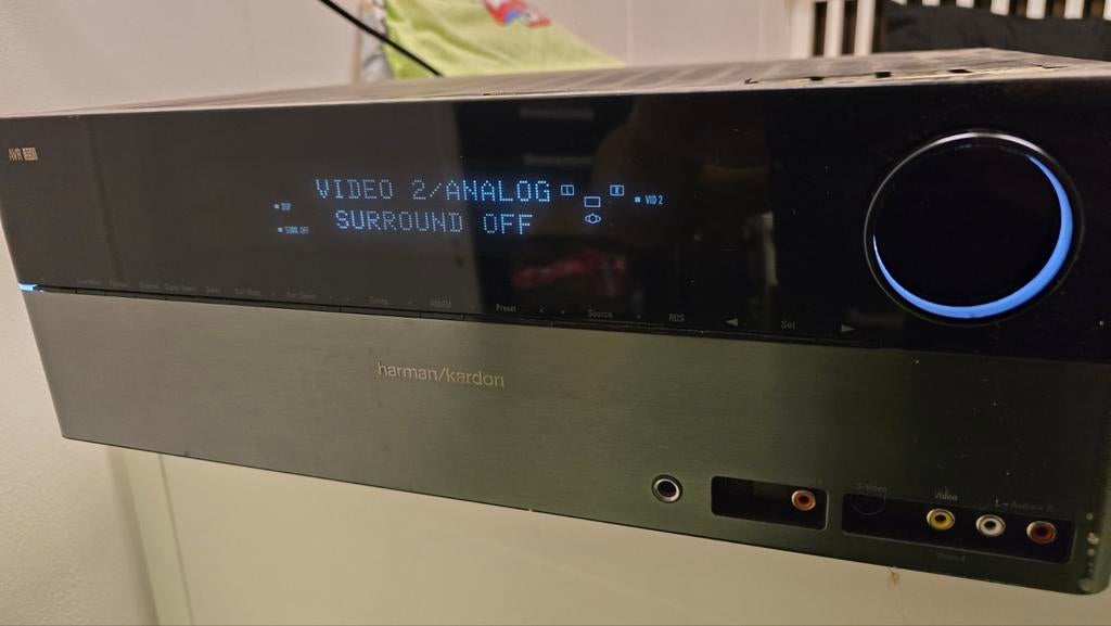 Harman Kardon AVR 350 Receiver, Ophalen of Verzenden, Gebruikt, 60 tot 120 watt