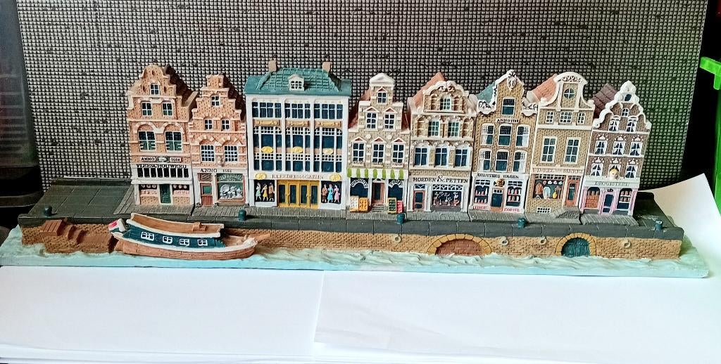amsterdamse grachtenpandjes/klm huisjes op display, Ophalen of Verzenden, 61 t/m 80