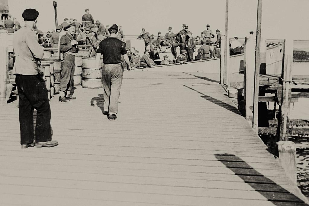 terschelling, Ophalen of Verzenden, 1940 tot 1960, Ongelopen, Waddeneilanden